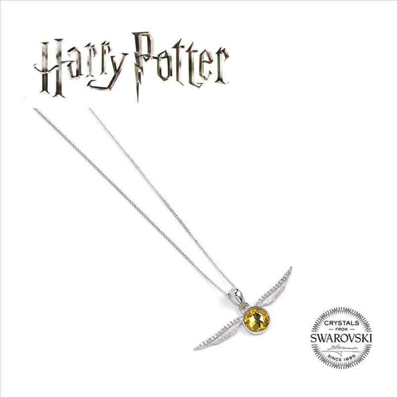Collier vif d'or avec cristaux - Harry Potter